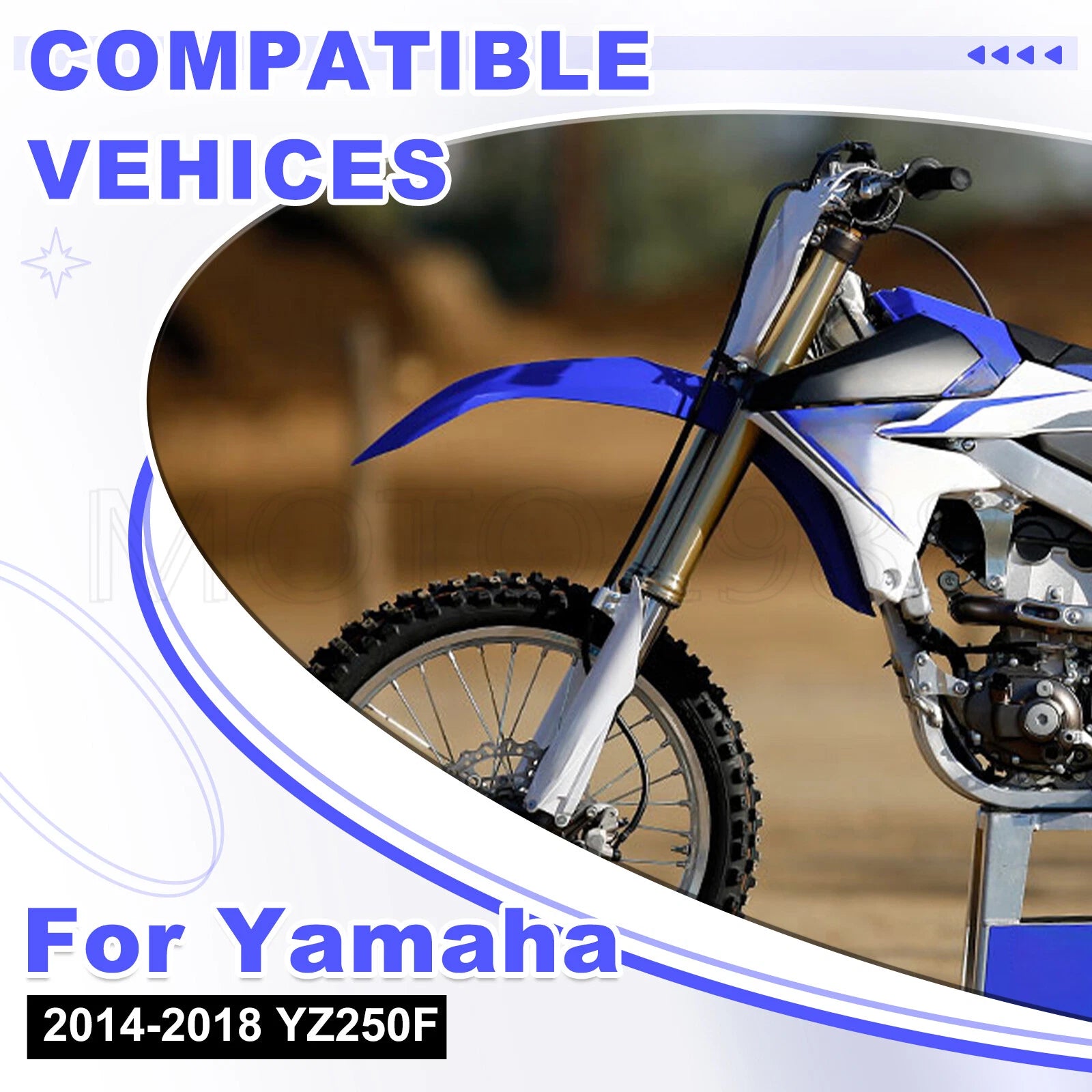 Clutch Friction Steel Plates Kit for Yamaha YZ250F (2014–2018)