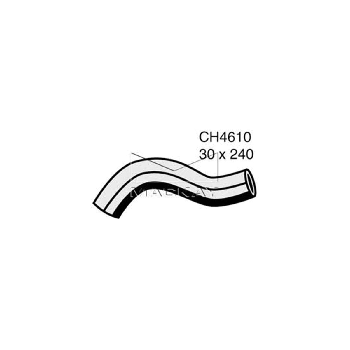 Lower Radiator Hose for Honda CR-V RD7 2.4L K24A1 (2001–2006)