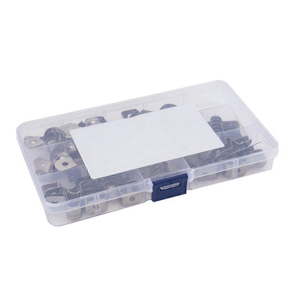 50Pcs U Bracket Tube Strap Tension Clips for Pipes