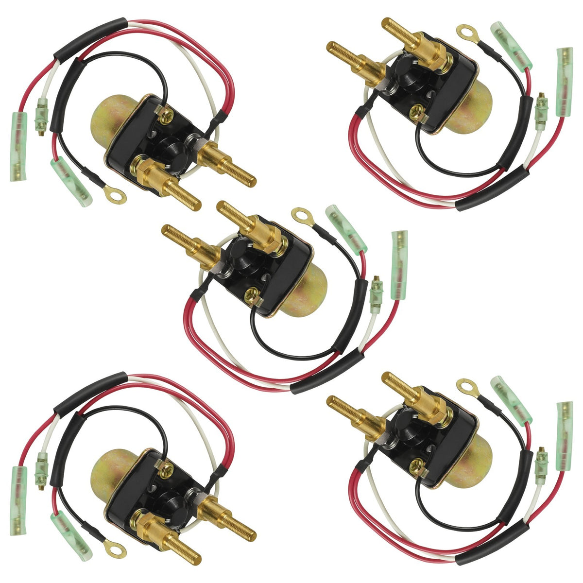 Starter Solenoid Relay Set for Kawasaki JS300 300 SX (1986–1991)