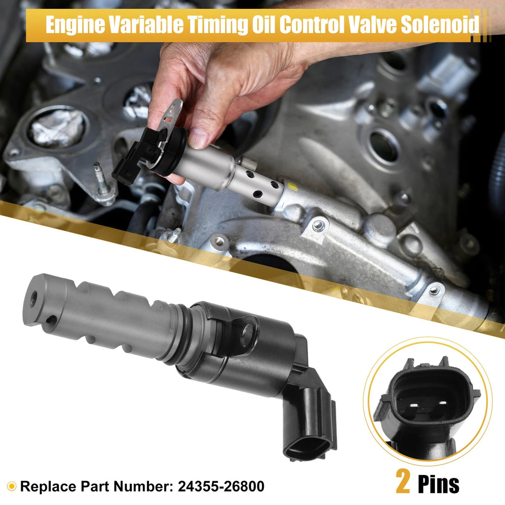 VVT Oil Control Valve for Hyundai Engine Camshaft (2001–2019)