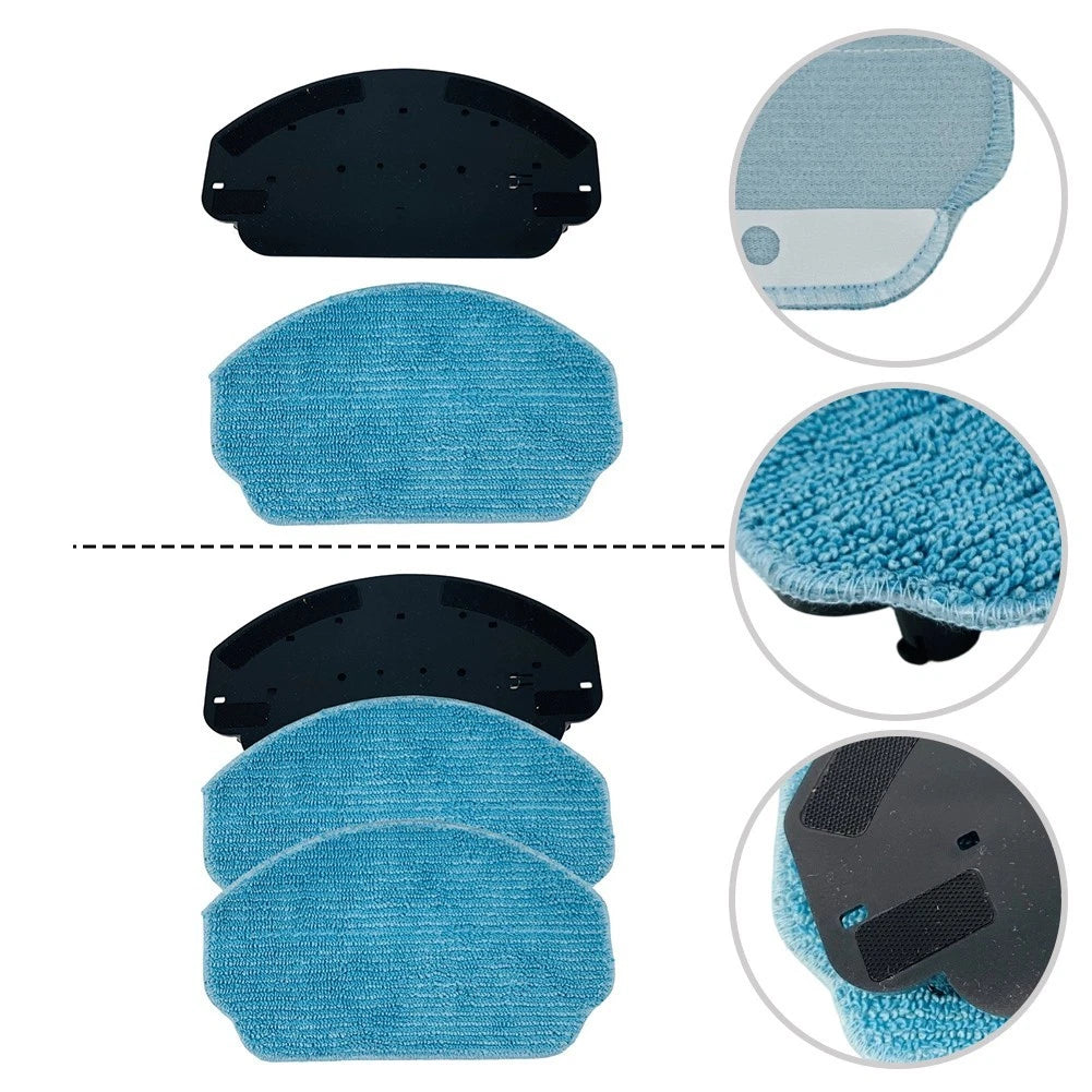 Replacement Kit Mop Bracket Microfiber Pad for