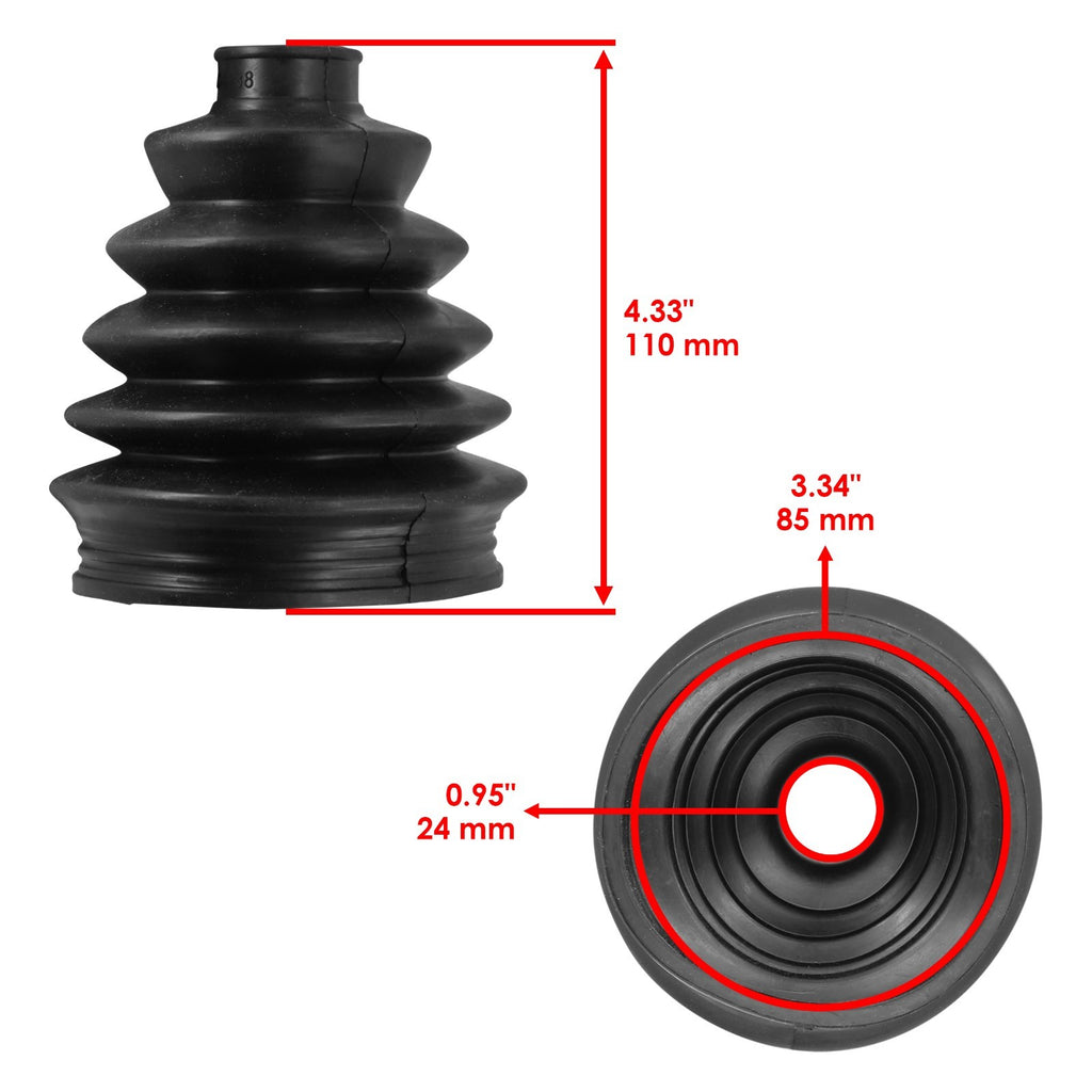 CV Axle Inner Boot Set Front Left Right Replacement for Honda Talon1000R (2019–2022)