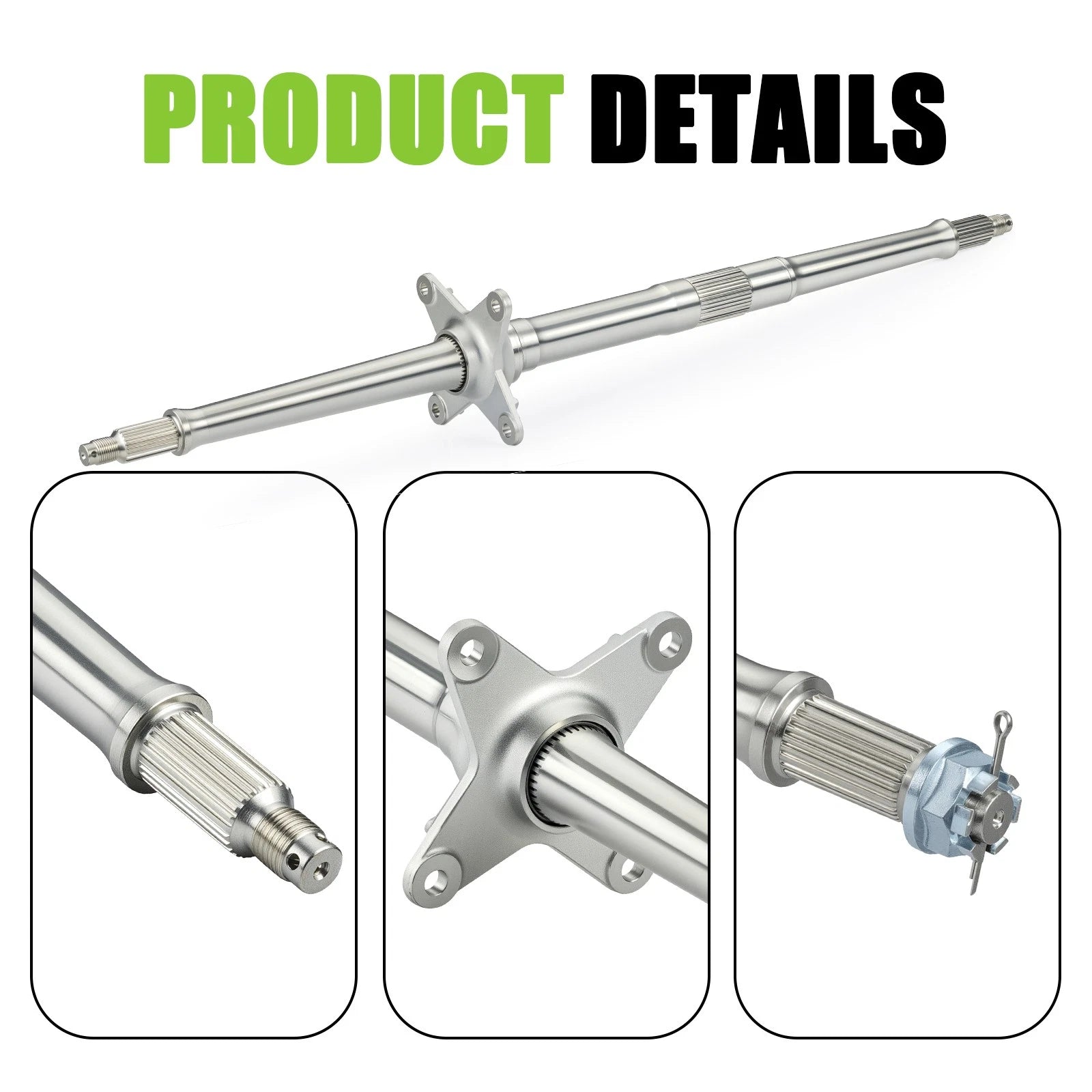 Rear Axle Shaft for Honda TRX400EX TRX400 Ex Sportrax 400 2X4 (1999–2008)