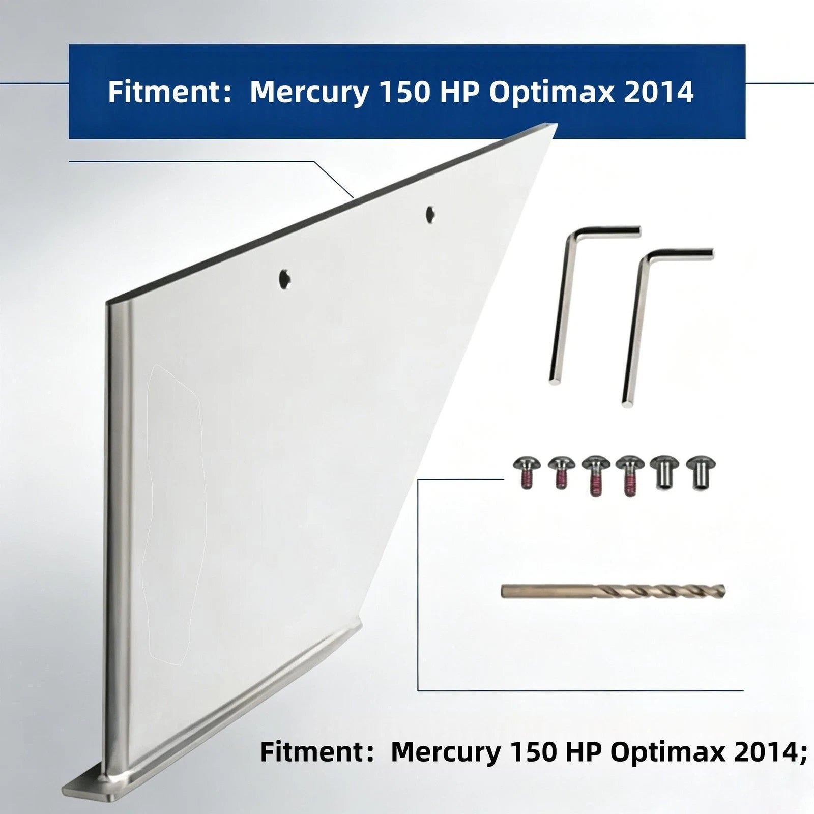 Skeg Guard Protector for Mercury 150 HP Optimax (2014)