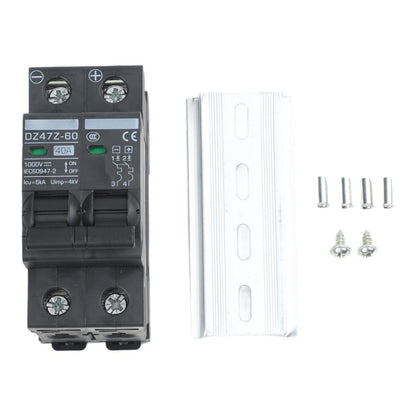 DZ47Z-2P DC Circuit Breaker for Solar Panel Mounting Systems