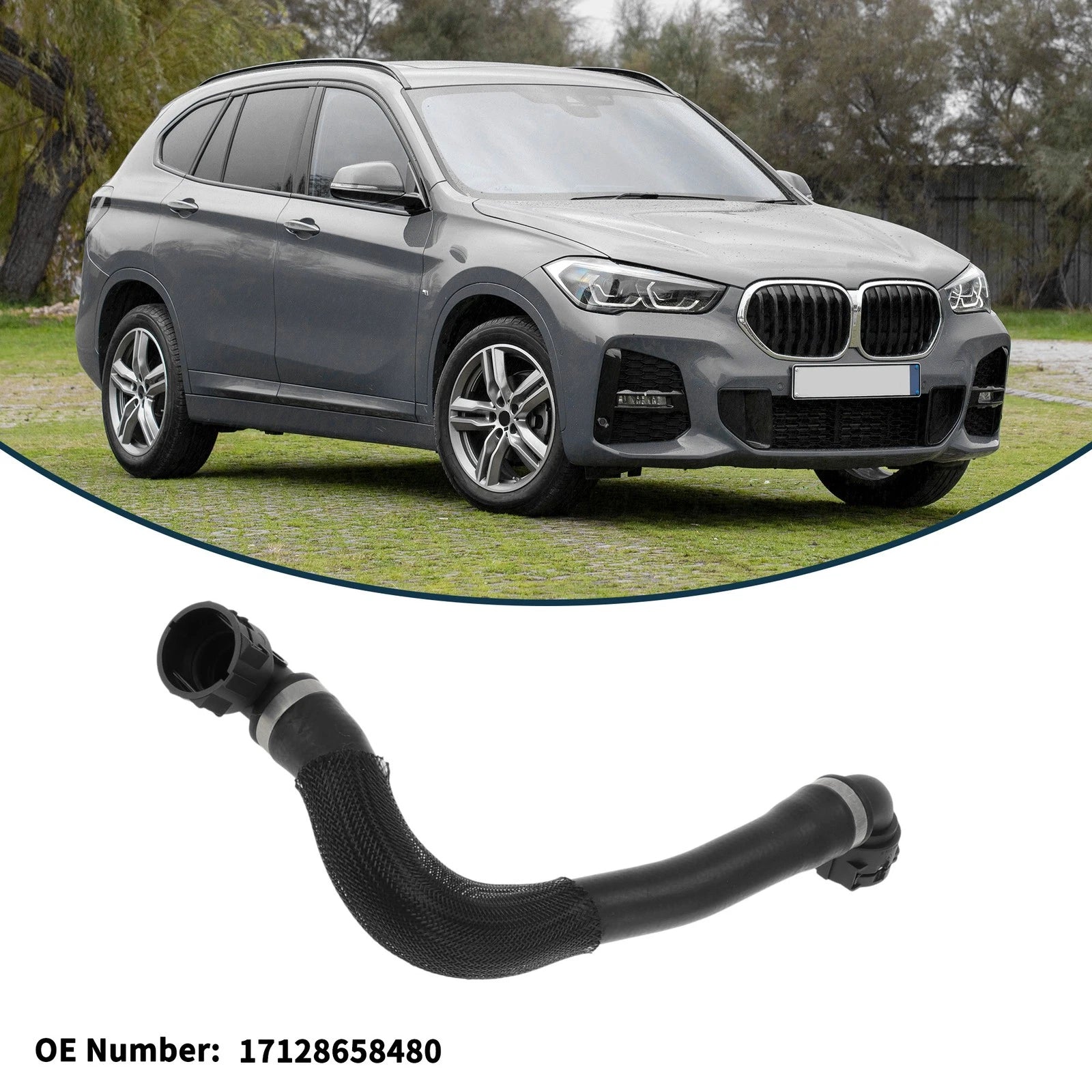 Radiator Hose Replacement for BMW X1 (2016–2022) Rubber Water Pipe