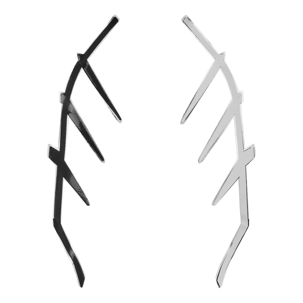 Chrome Mid-Frame Deflectors Trims for Harley Touring Electra Glide (2009–2023)