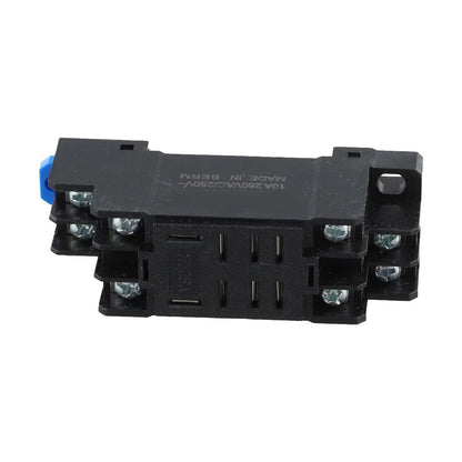5 Pcs Relay Holder for 8 Pin Relays (DIN Rail Systems)