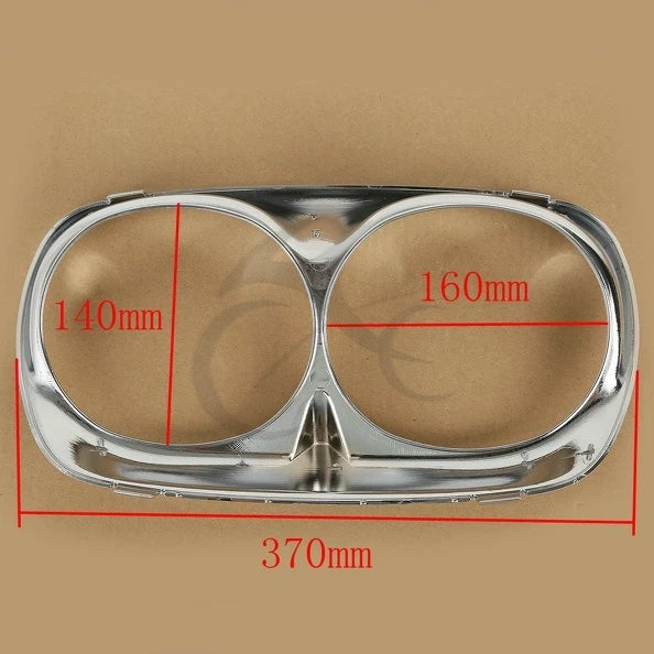 Headlight Bezel Scowl Outer Fairing Extension for Harley Road Glide (1998–2013)