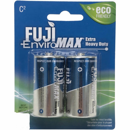 2X Super Heavy Duty C Batteries for Multiple Applications (3200BP2)
