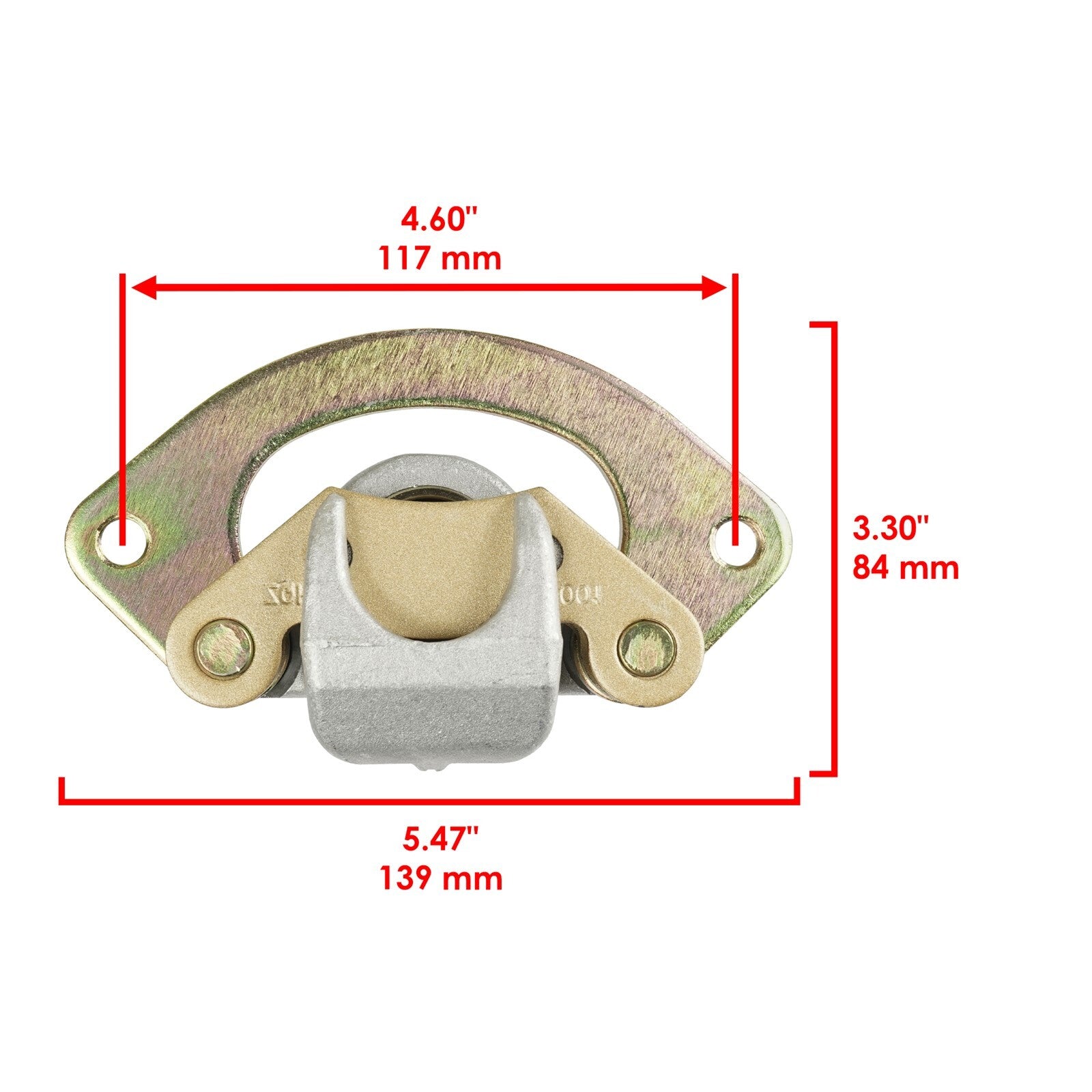 Brake Disc and Caliper Left Front Replacement for Polaris Sportsman XP 850 (2009–2014)