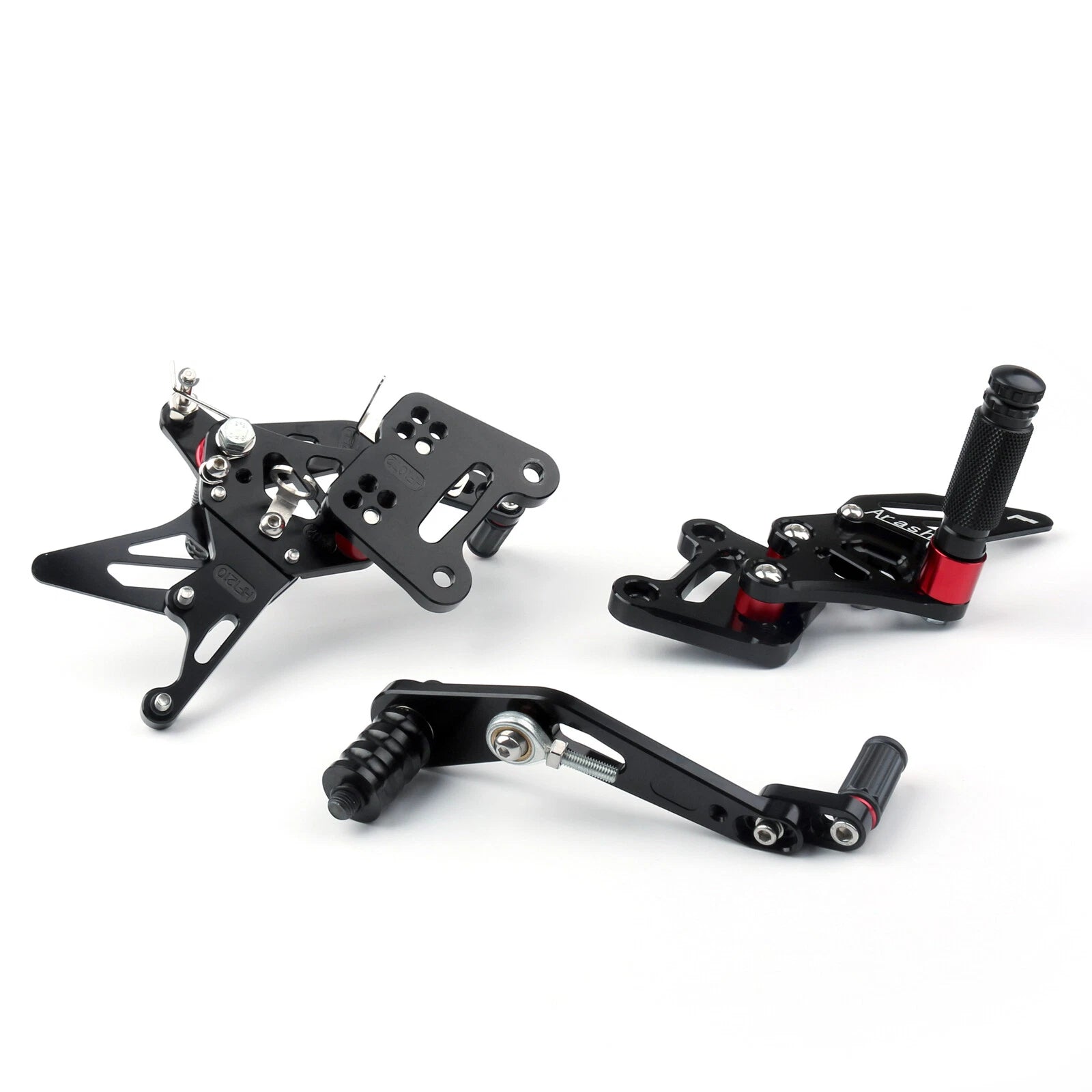CNC Aluminum Rearsets Footpegs for Suzuki GSX-R 1000 (2017–2023)