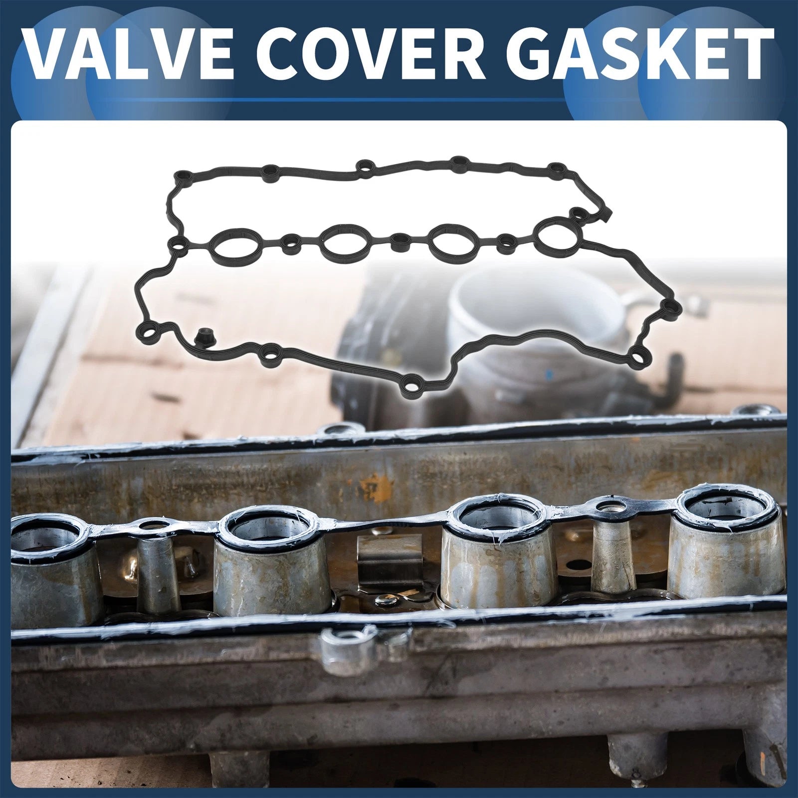 Valve Cover Gasket Set Replacement for Volkswagen Touareg (2006–2010)