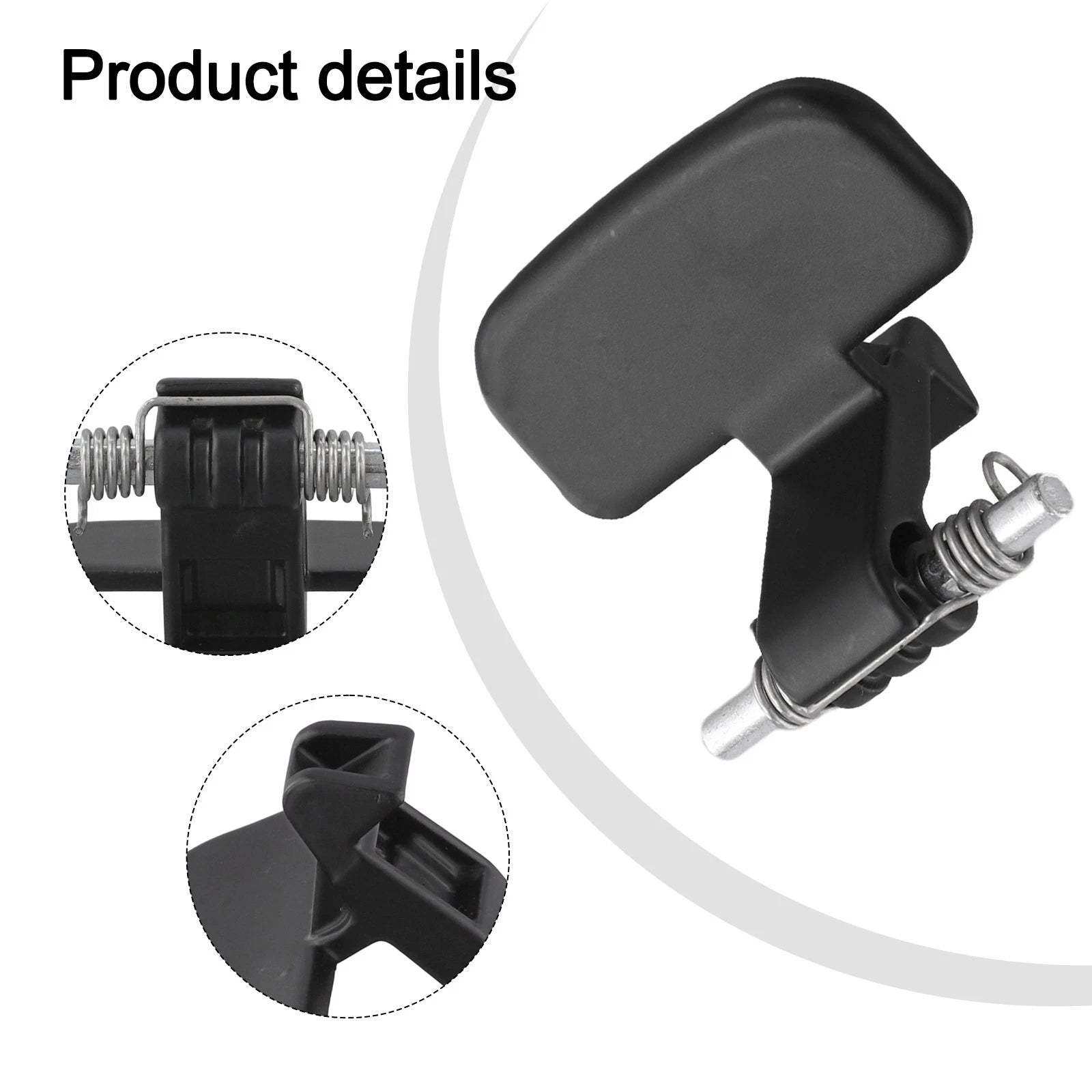Zinc Alloy Lower Latch Handle Clip for Kia K3 (2018–2021)