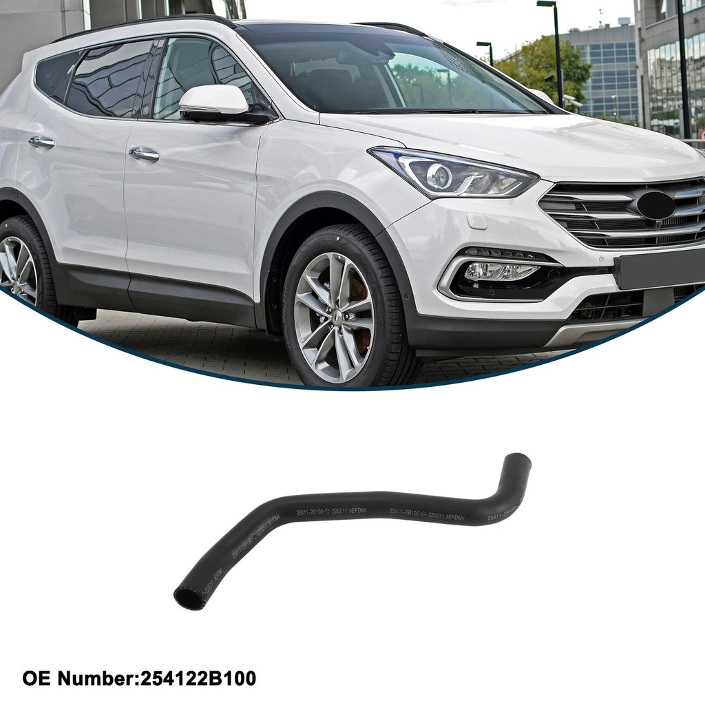 Radiator Hose Replacement for Hyundai Santa Fe 2006–2011 Rubber Downpipe