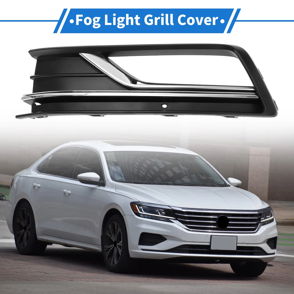 Front Left Fog Light Grill Replacement for Volkswagen Passat (2016–2018)