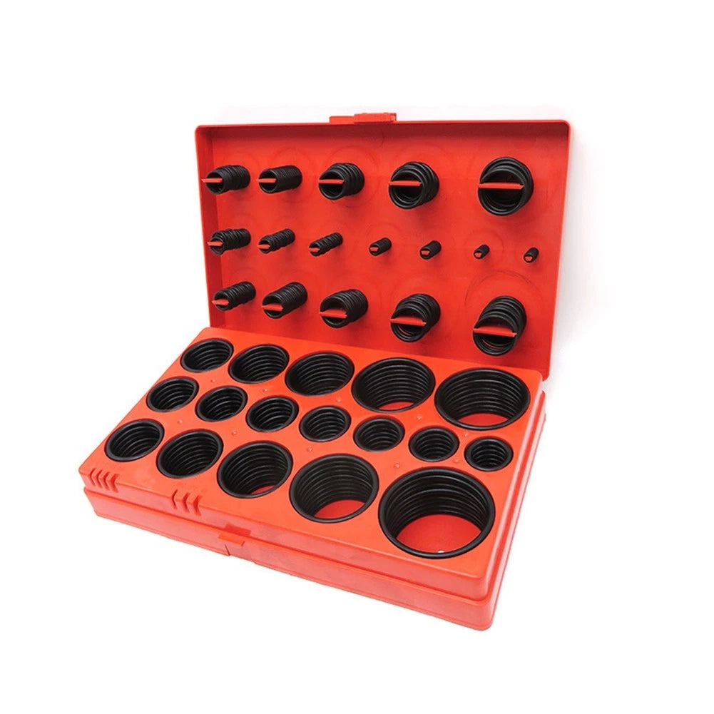 419 Pcs BlFor ACk Rubber O Ring Kit for Automotive Air Conditioning Systems