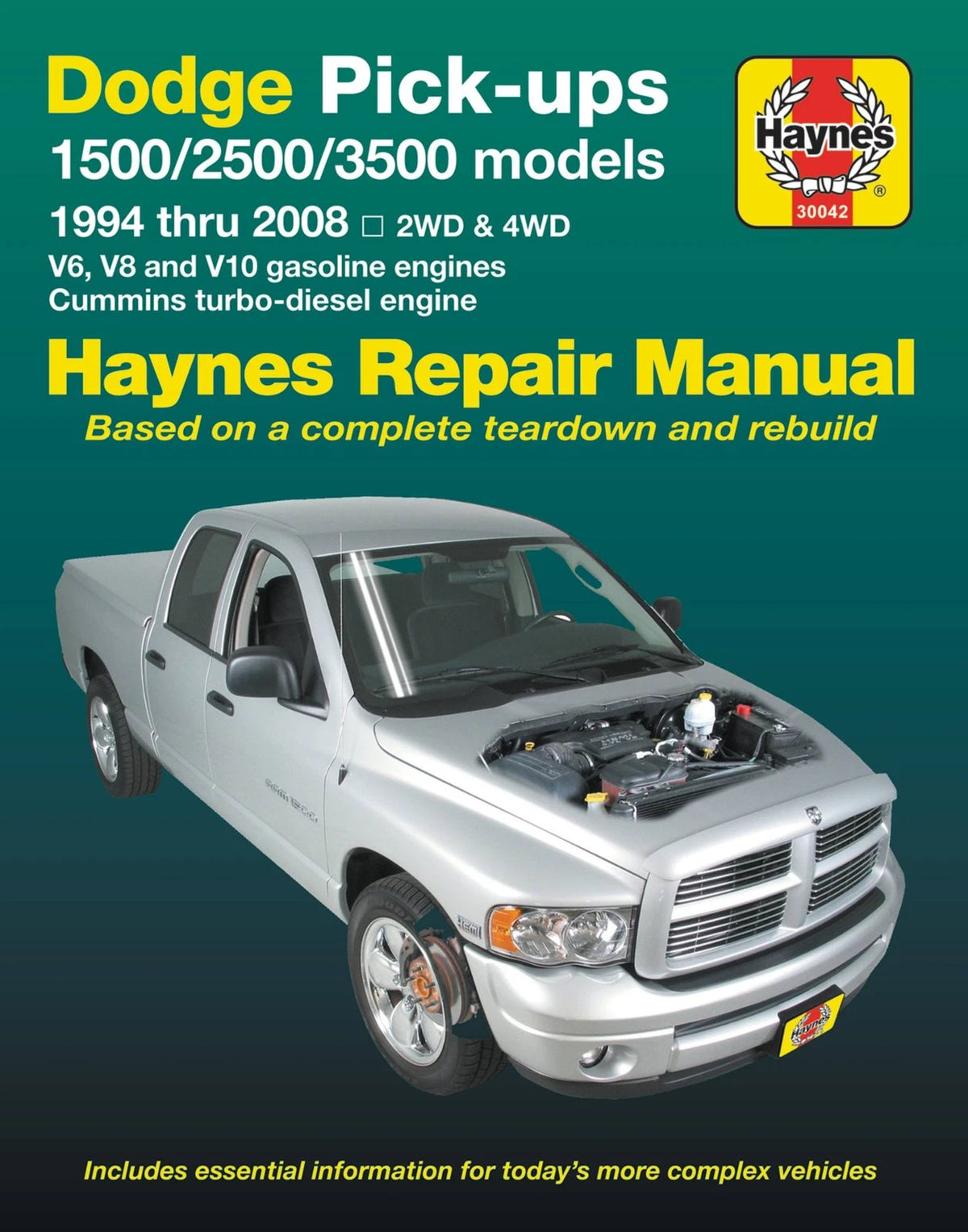 Haynes Repair Manual for Dodge Ram Pick-Ups (2002–2008)