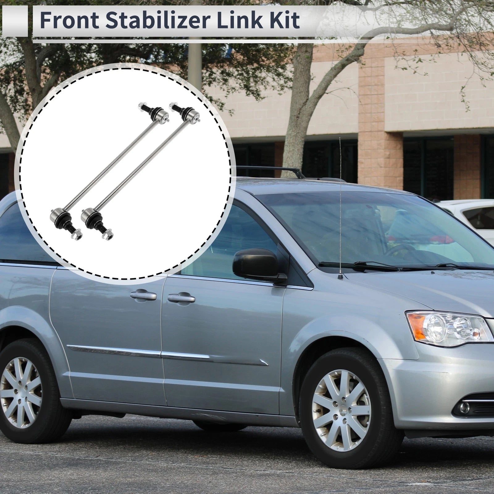 Front Stabilizer Bar Links Without Bushing for Chrysler Pacifica (2004–2008)