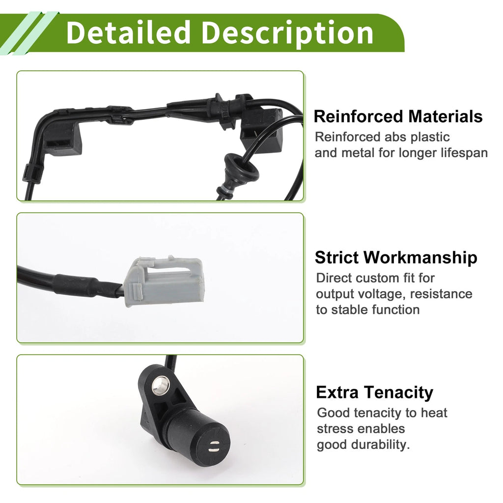 ABS Wheel Speed Sensor Replacement for Toyota Corolla (1996–2001)
