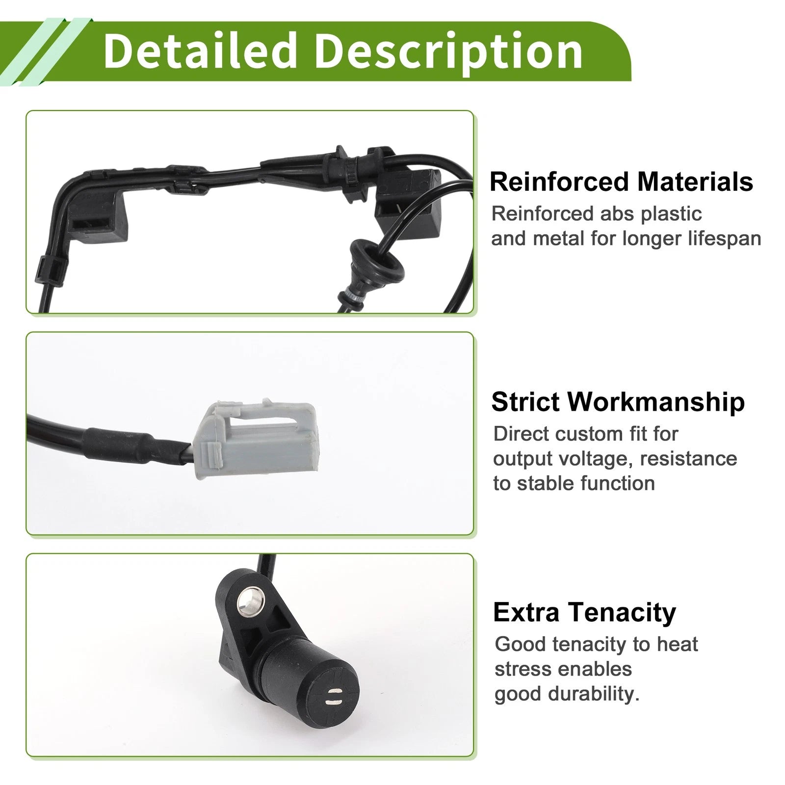 ABS Wheel Speed Sensor Replacement for Toyota Corolla (1996–2001)