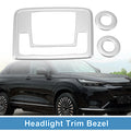 Car Rear Headlight Trim Bezel Replacement Set for Honda HR-V (2021–2022)