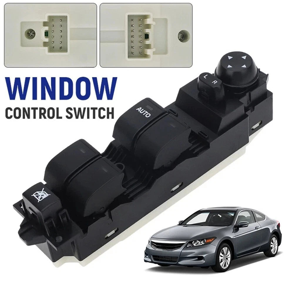 Driver Side Switch Car Maintenance Black Plastic Material Easy Installation