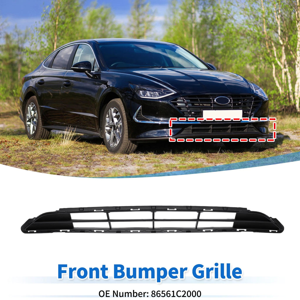 Front Lower Grille for Hyundai Sonata (2015–2017) Bumper Grille Replacement
