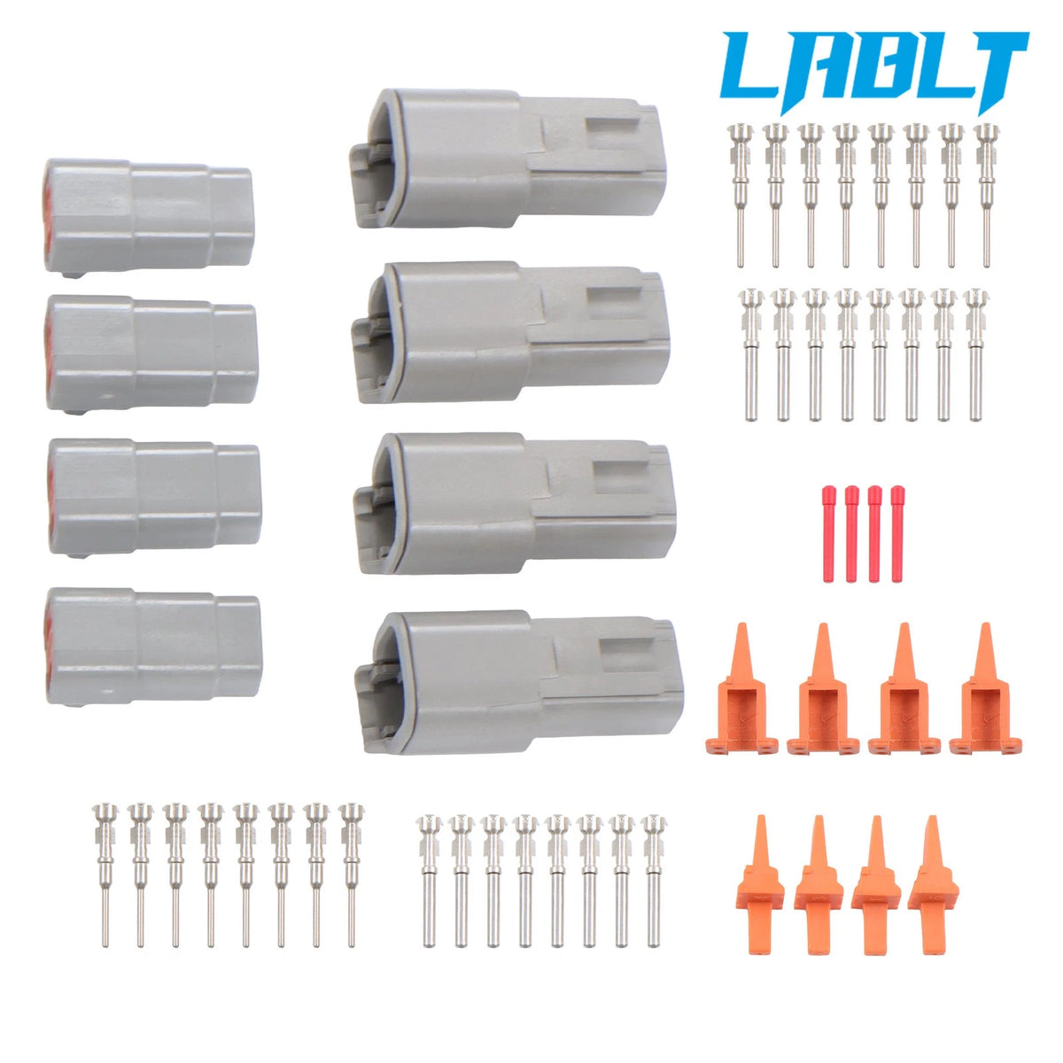 Set of 4 Waterproof Electrical Wire Connectors for (20 Size)