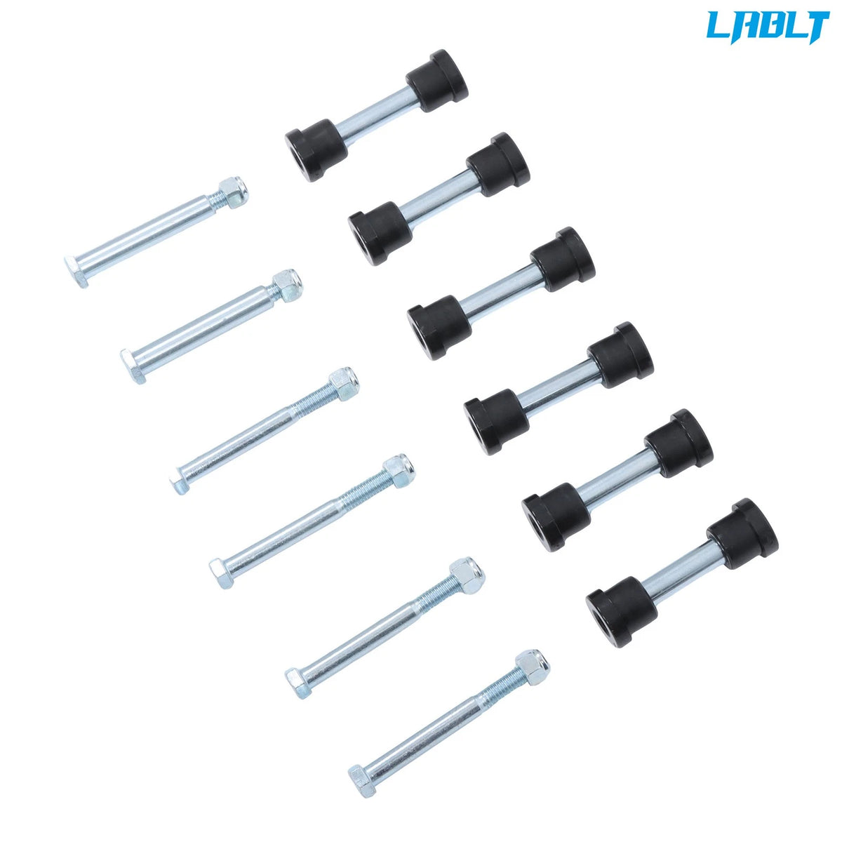 Leaf Spring Bushing Kit for EZGO, Club Car Golf Cart (W/ Screw Nut)