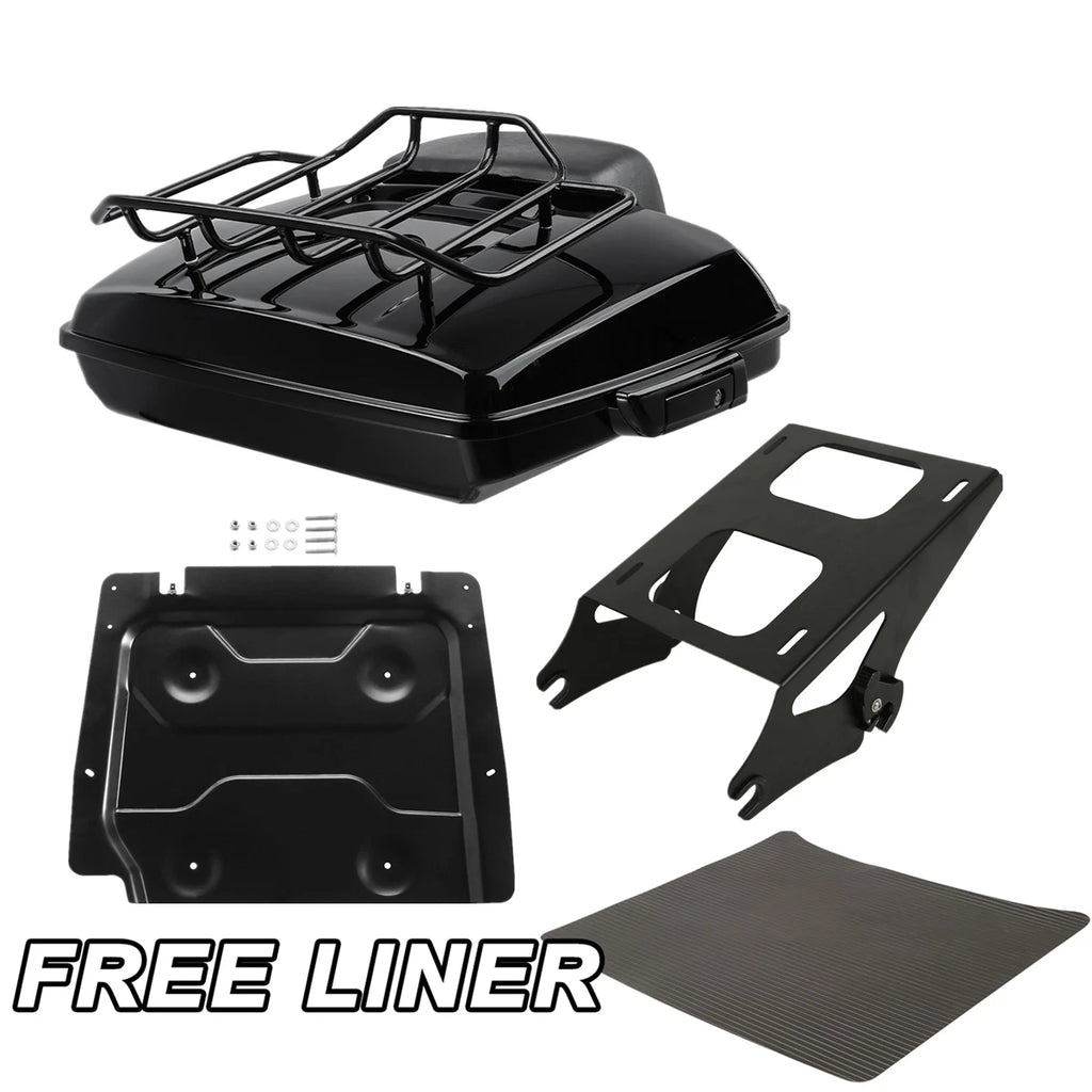 Trunk Pad Mount Rack Plate for Harley Touring Road Glide (2014–Present)