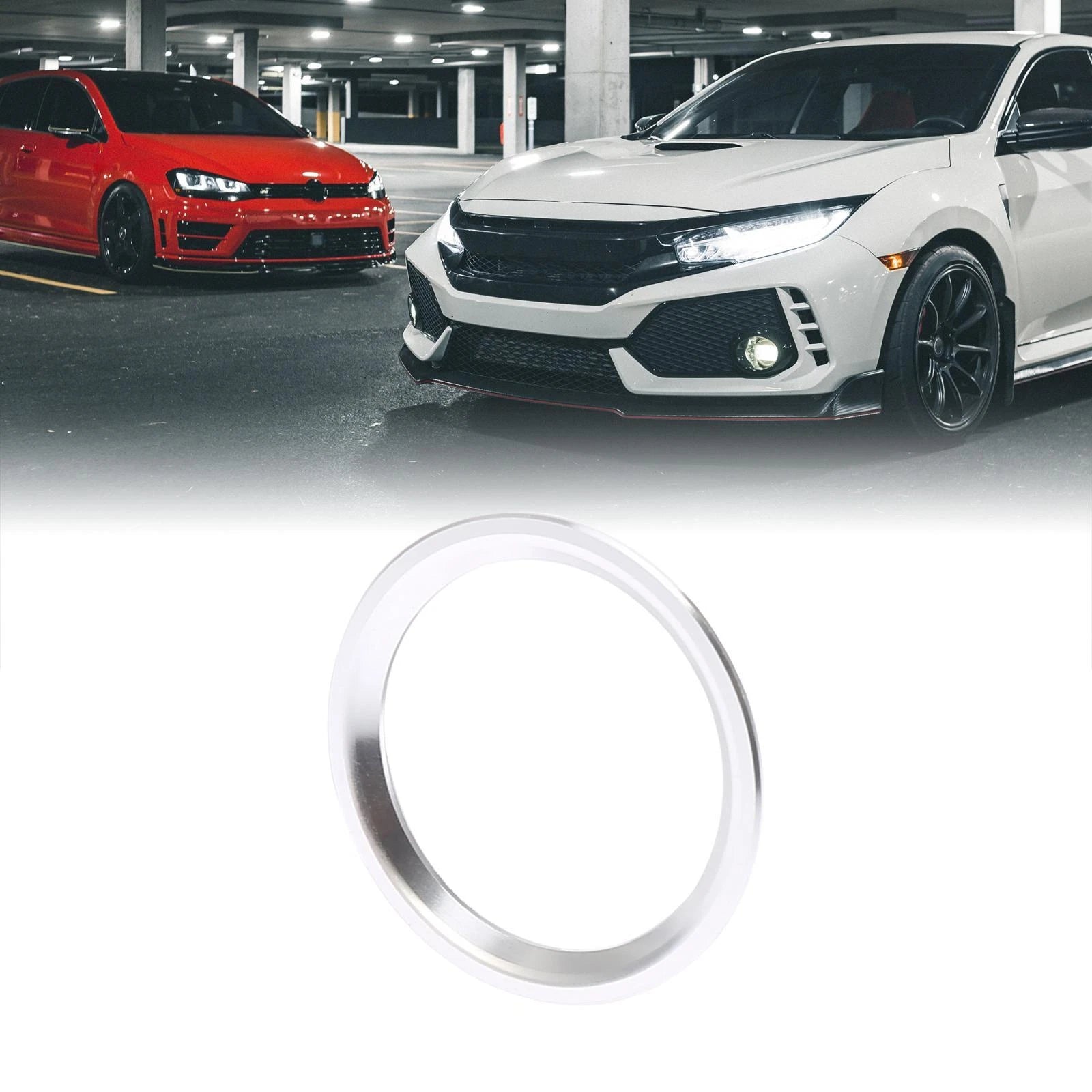 Engine Start Button Decorative Ring Cover for Audi A4L A6L Q5 A5 A7 (2012–2023)