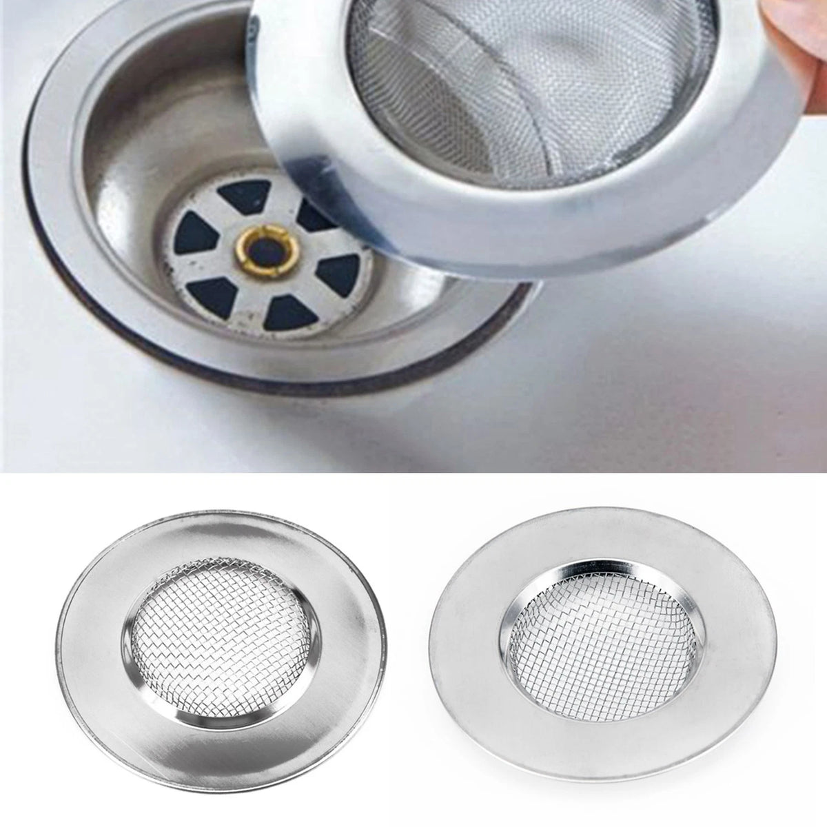 Metal Hair Strainer Stopper for Multi-Functional Use
