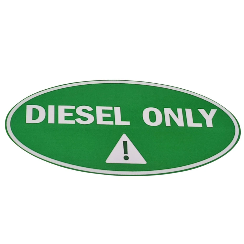 Diesel Only Sticker for