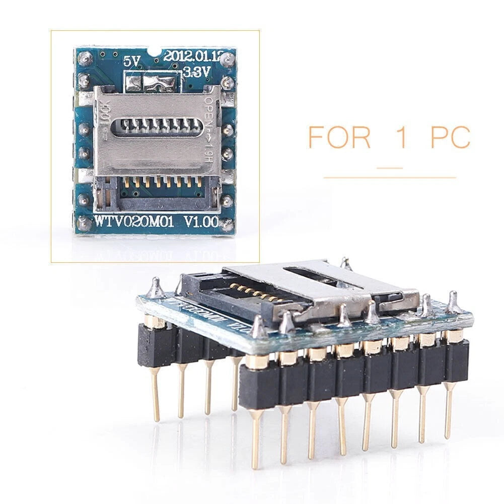 U-Disk Audio Player Module WTV020-SD-16P for Universal Use