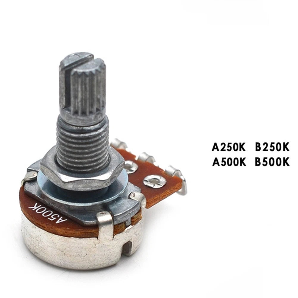 Guitar Potentiometer B500K for Guitar Volume Tone (Approx. 10g)