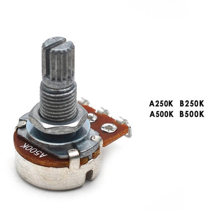 Guitar Potentiometer B500K for Guitar Volume Tone (Approx. 10g)