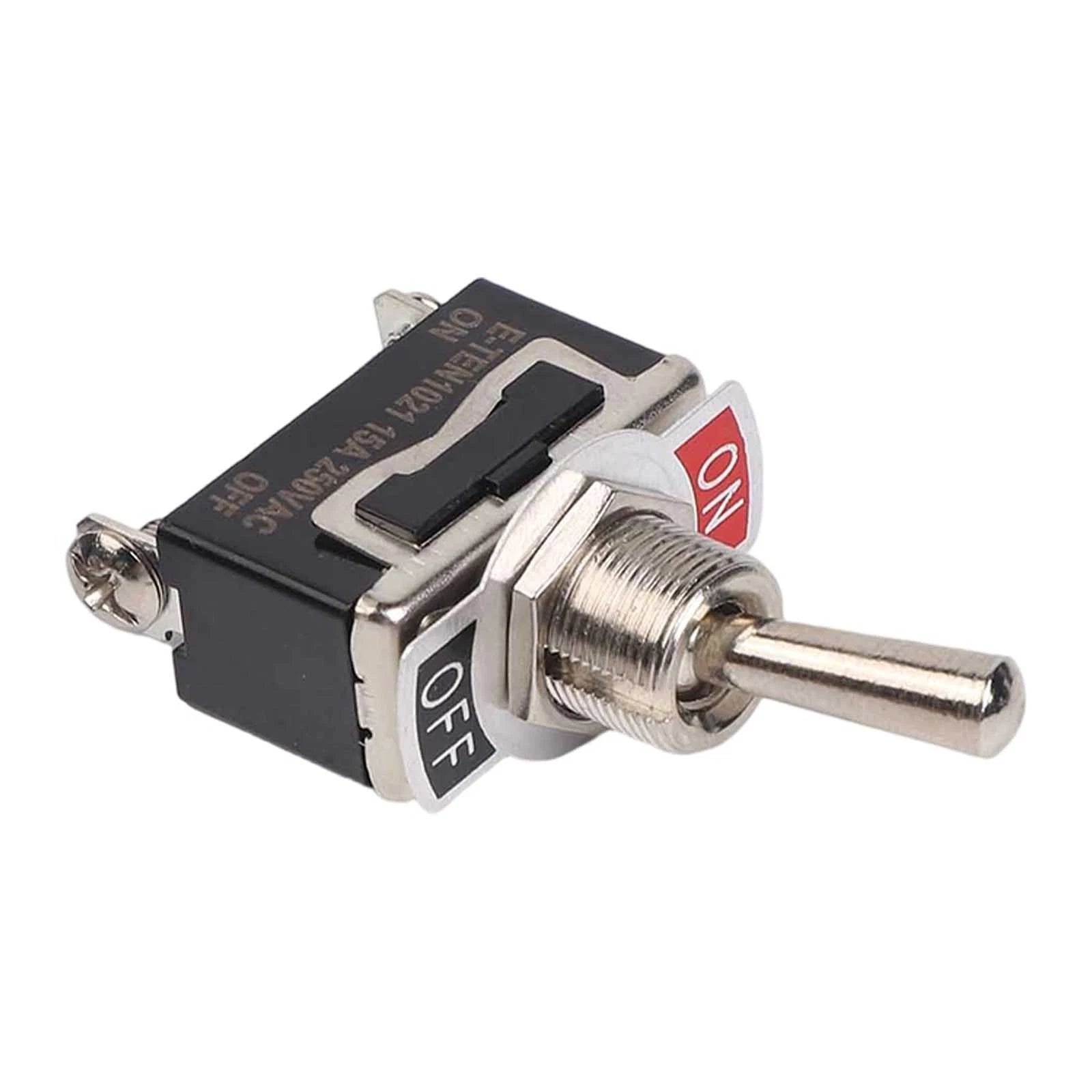 10X Toggle Switch 12V 24V 220V 230V 10A ON OFF 2 Pin