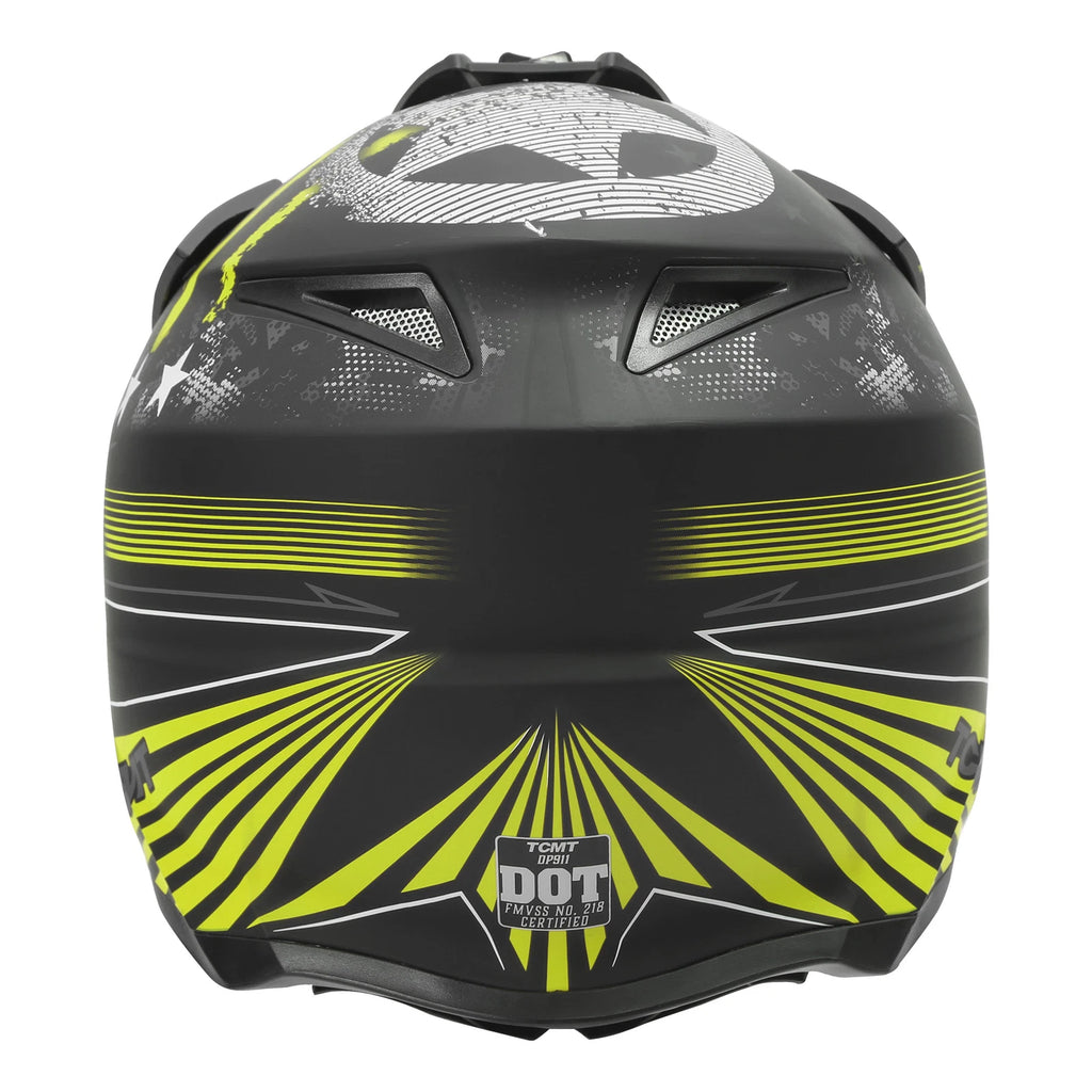 Full Face Helmet for DOT Motorcycle (M/L/XL/XXL)