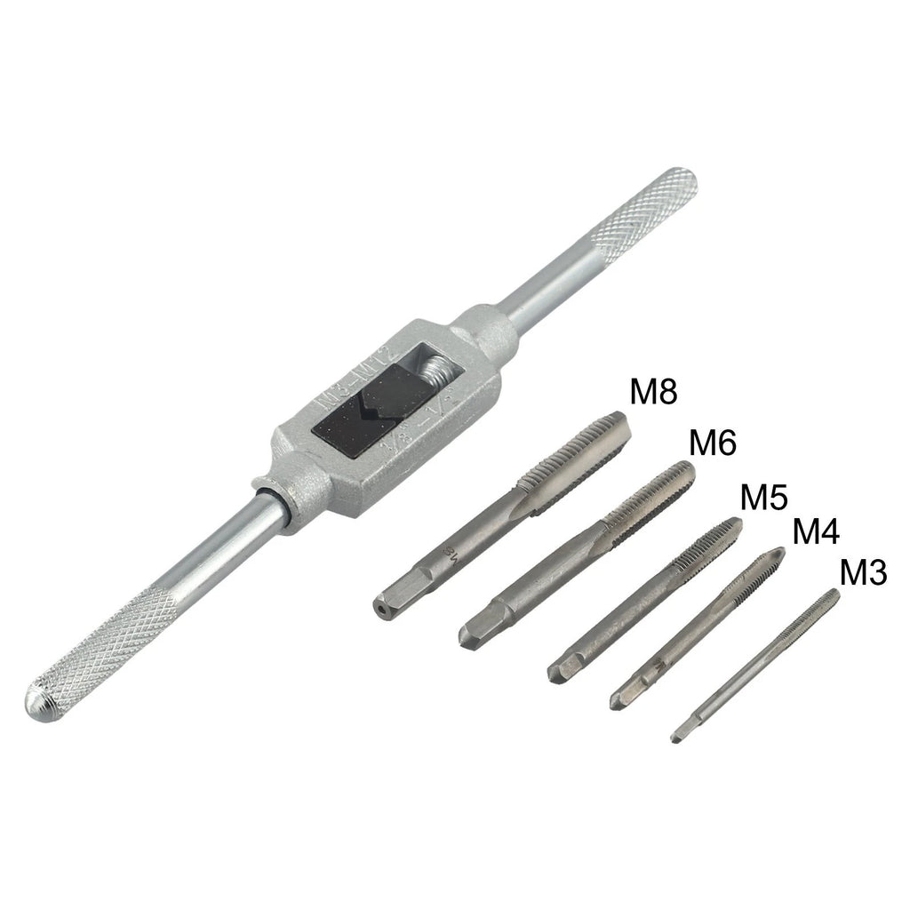 Adjustable Ratchet Tap Wrench for M3 Precision Tapping