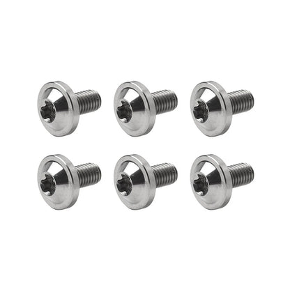 6X M5x30mm Titanium Alloy Torx Head Bolts for Motorcycle