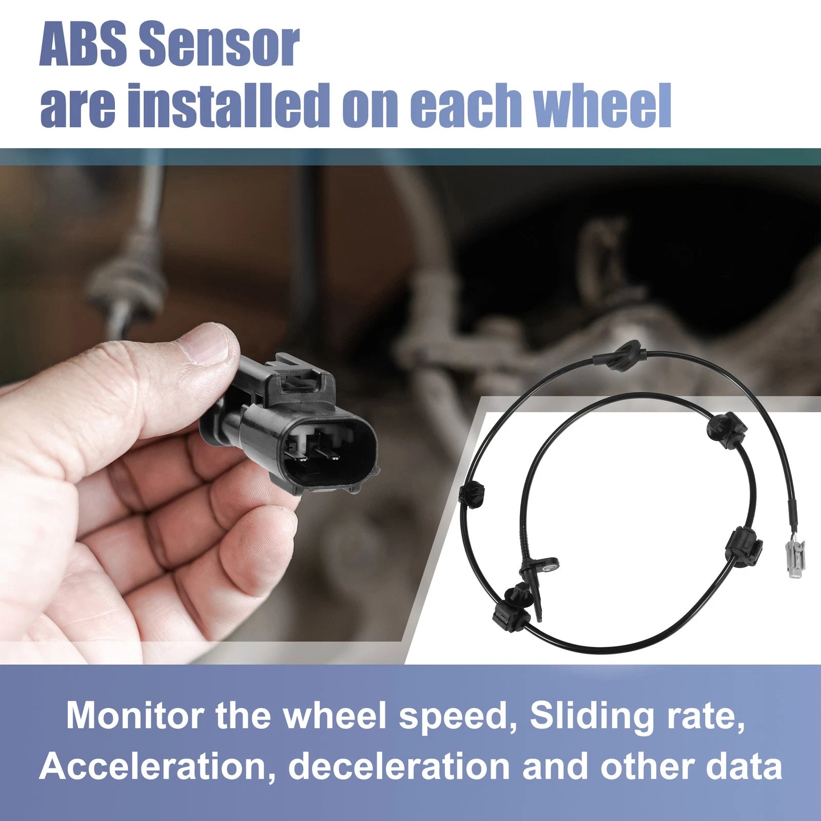 Rear Right ABS Wheel Speed Sensor Replacement for Subaru Crosstrek (2016–2023)