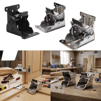 Folding Hinge for Table Legs 180 Degree Rotation (Self Locking Mechanism)