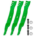 Deck Blade and Bolt Kit for Toro HD1500 HD2000 HD2500 (52 Inch)