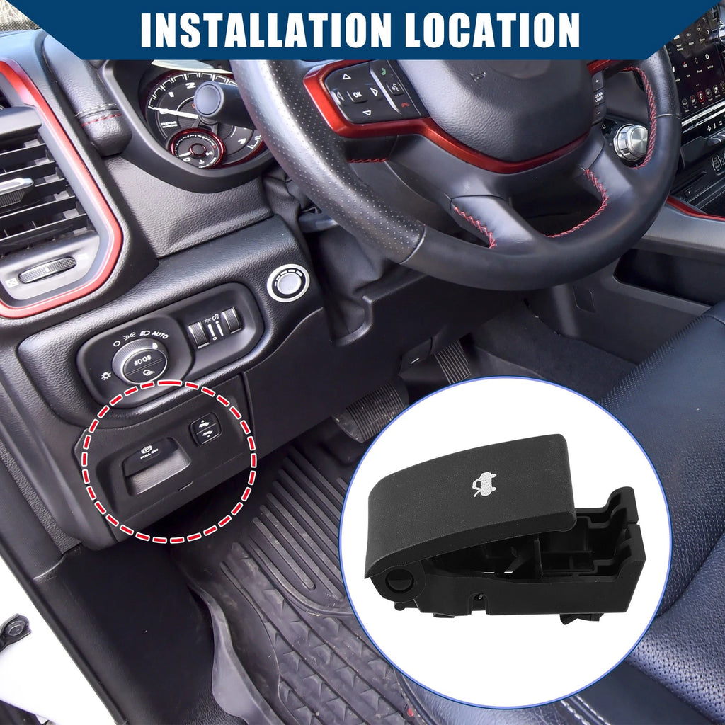 Inner Hood Release Handle Replacement for Dodge Ram Pickup (2013–2018)