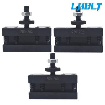 3X Quick Change Turning Facing & Boring Tool Post Holder for LABLT BXA 250-202