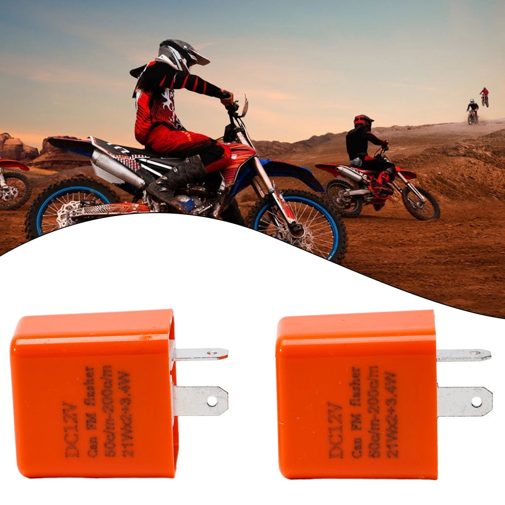 Adjustable LED Flasher Relay for Motorcycle (Universal Fit)
