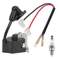 Ignition Coil Module Spark Plug Kit for Husqvarna 324LX 324LDX 324RX 324HDA (2005–2023)