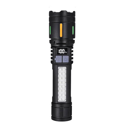 3000 Lumens Rechargeable Flashlight with 5 Modes for Camping Hiking